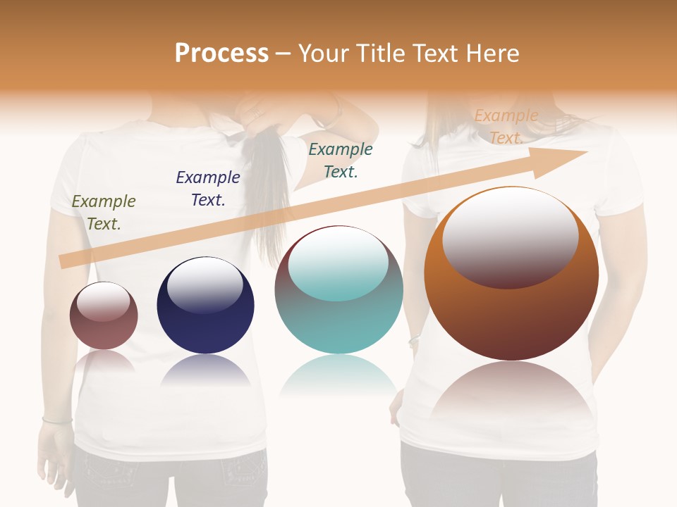 Tshirt Beautiful Space PowerPoint Template