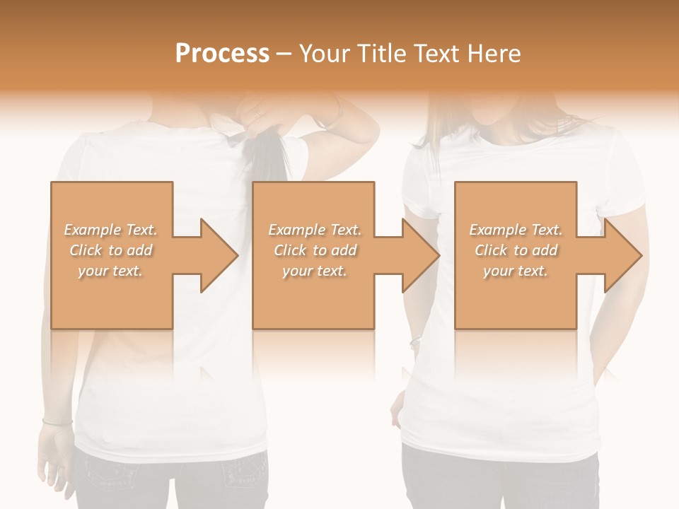 Tshirt Beautiful Space PowerPoint Template