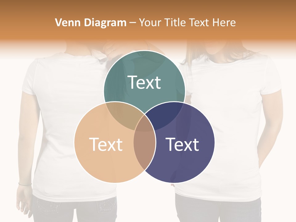 Tshirt Beautiful Space PowerPoint Template