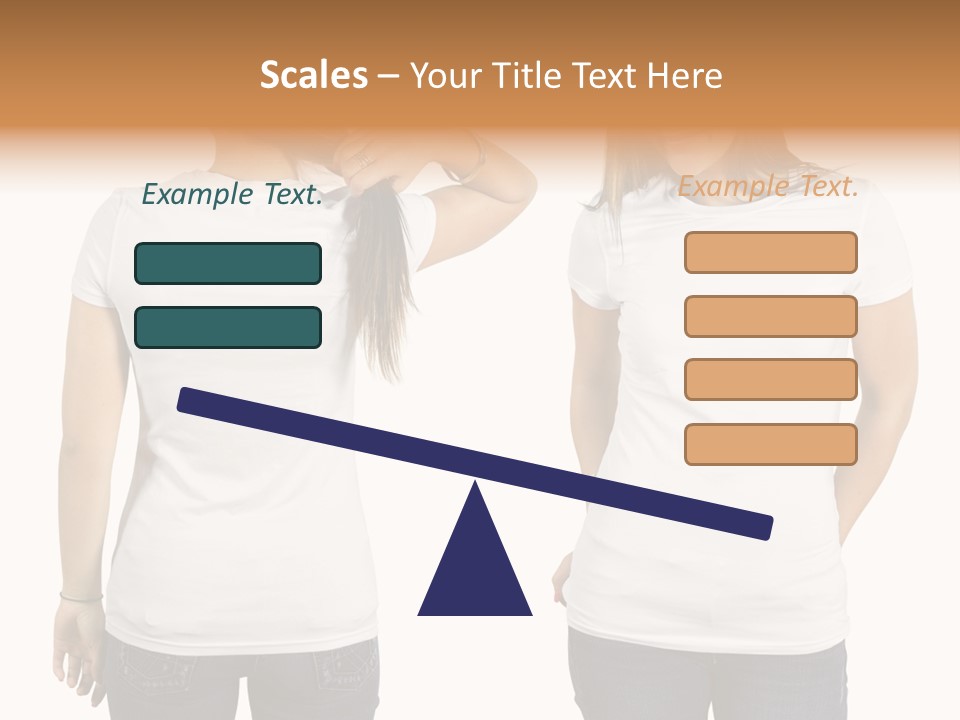 Tshirt Beautiful Space PowerPoint Template