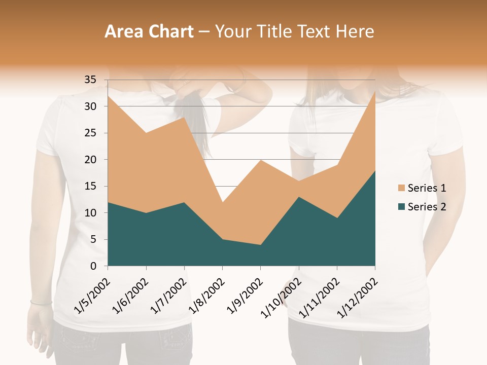 Tshirt Beautiful Space PowerPoint Template
