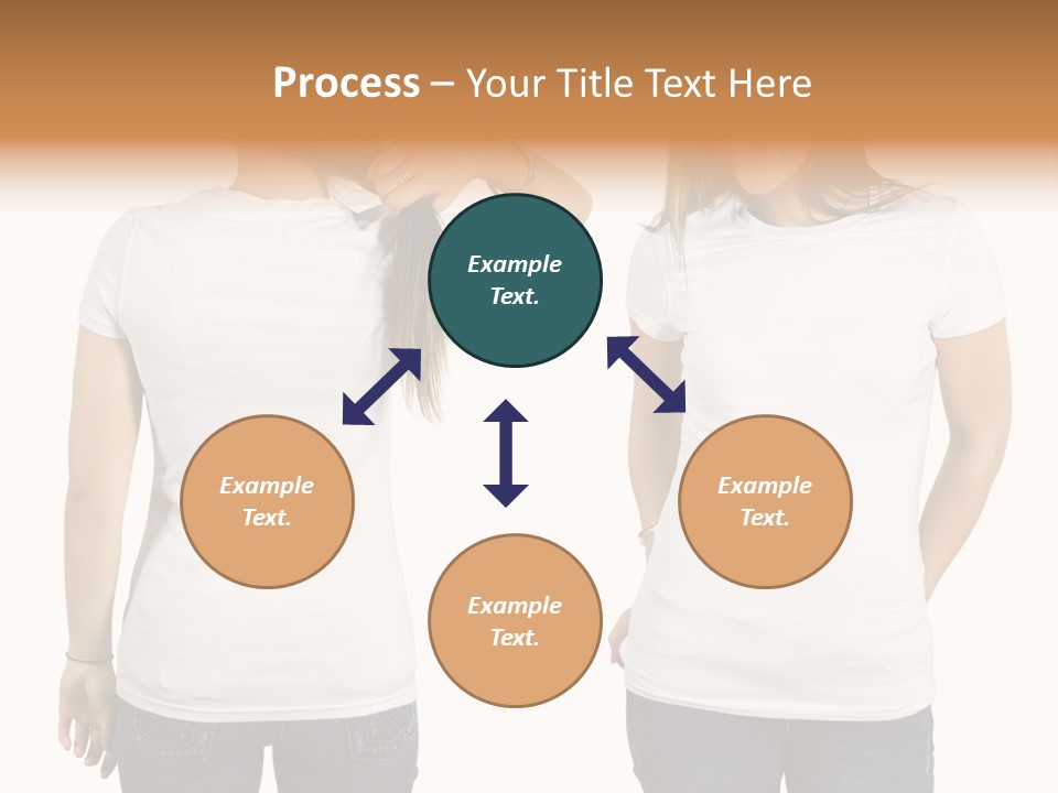 Tshirt Beautiful Space PowerPoint Template