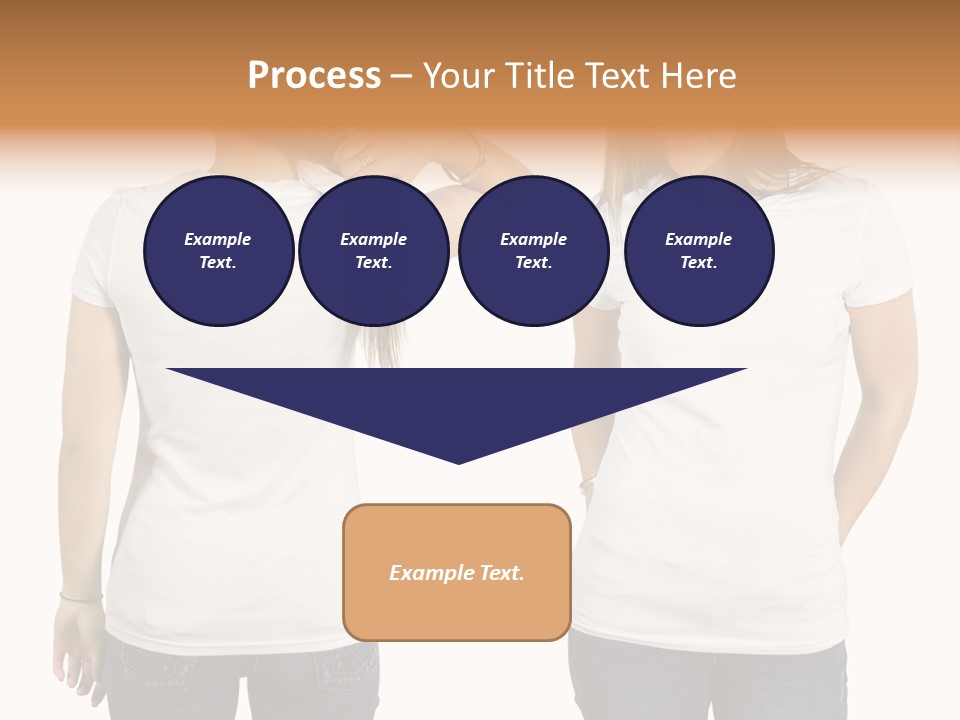 Tshirt Beautiful Space PowerPoint Template