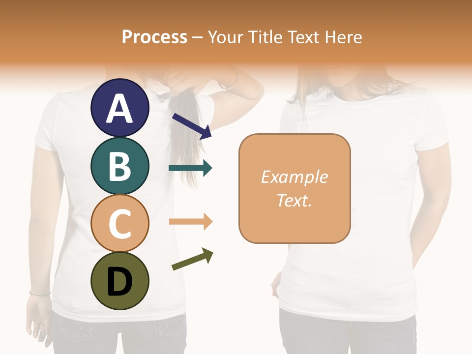 Tshirt Beautiful Space PowerPoint Template