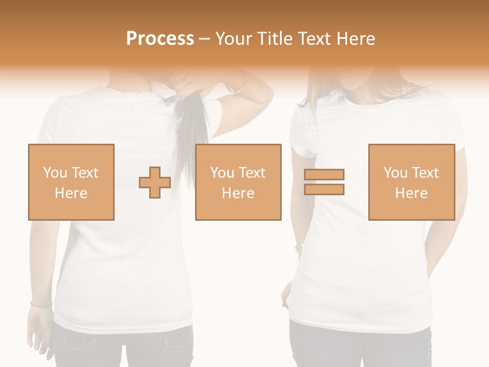 Tshirt Beautiful Space PowerPoint Template