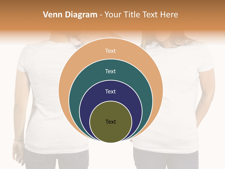 Tshirt Beautiful Space PowerPoint Template