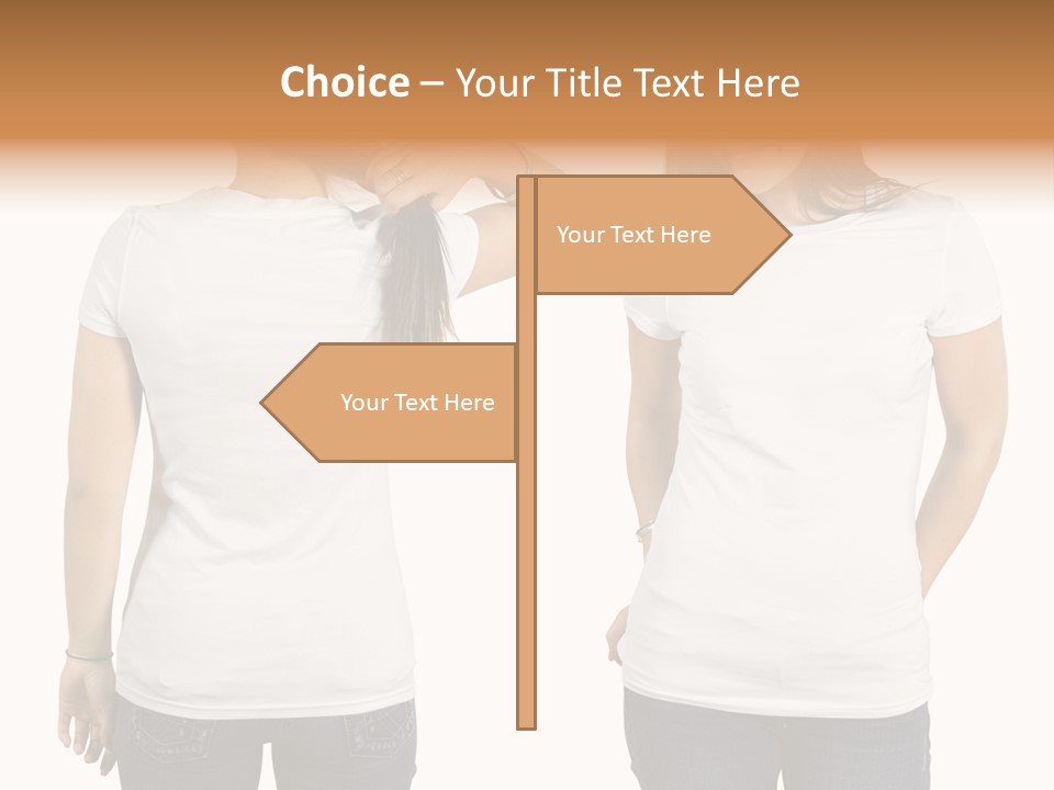 Tshirt Beautiful Space PowerPoint Template