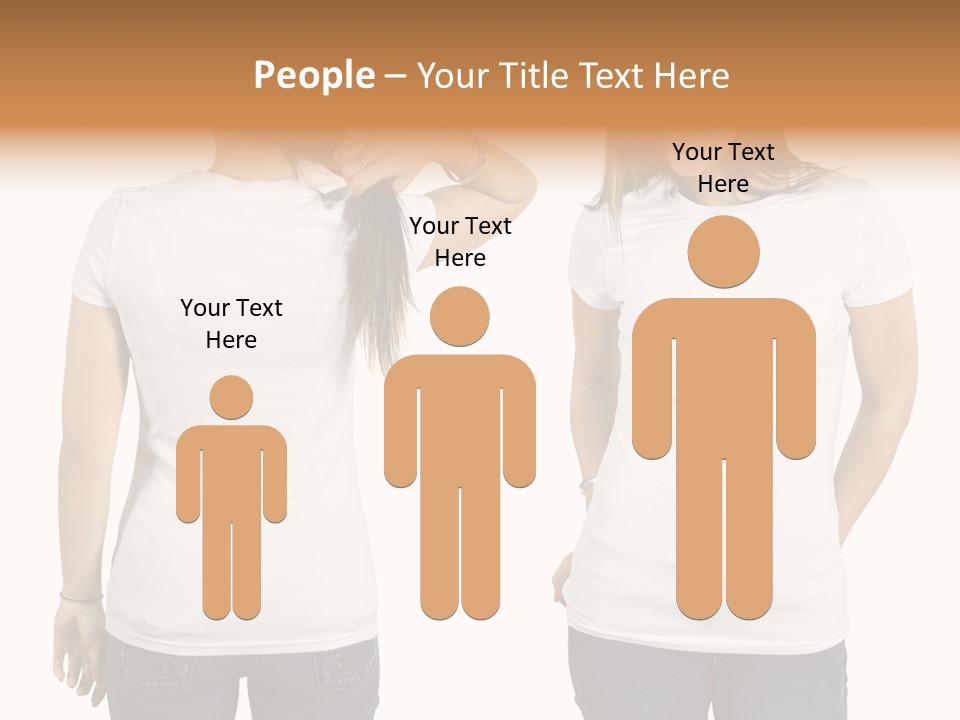 Tshirt Beautiful Space PowerPoint Template