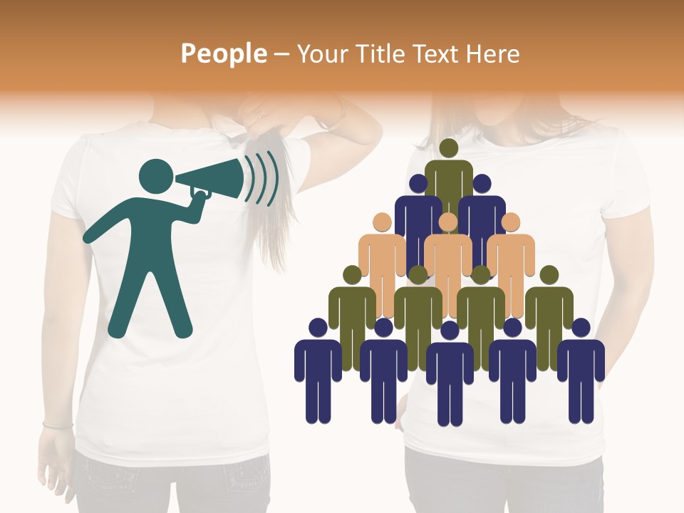 Tshirt Beautiful Space PowerPoint Template