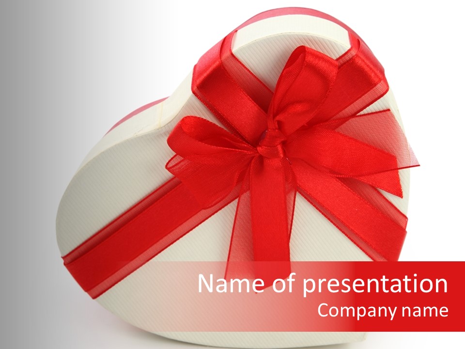 Heart One Valentin PowerPoint Template