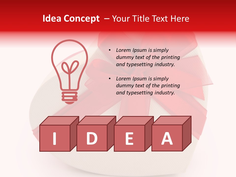 Heart One Valentin PowerPoint Template