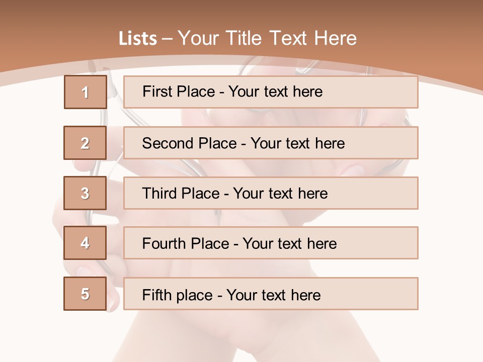 Female Woman Spa PowerPoint Template