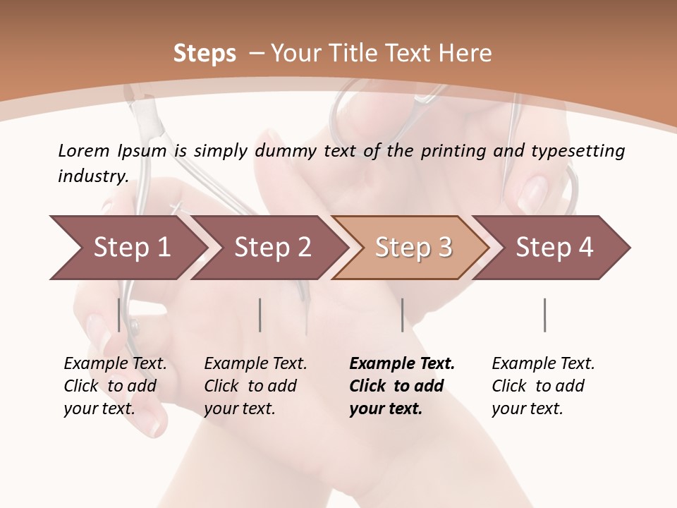 Female Woman Spa PowerPoint Template