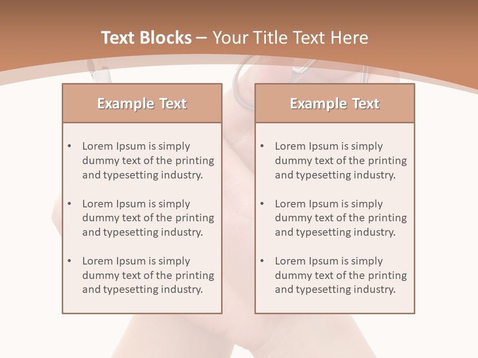 Female Woman Spa PowerPoint Template