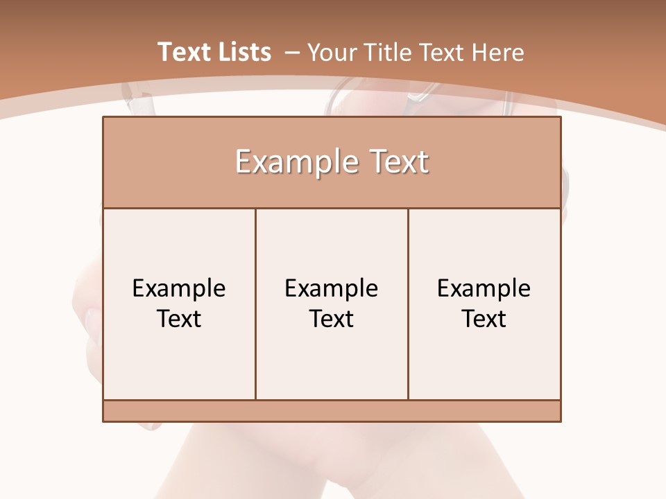 Female Woman Spa PowerPoint Template