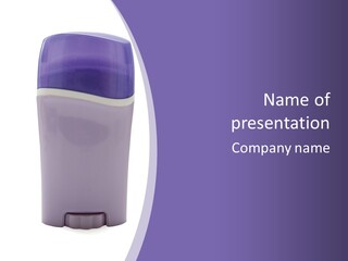 Products Bottle Equipment PowerPoint Template