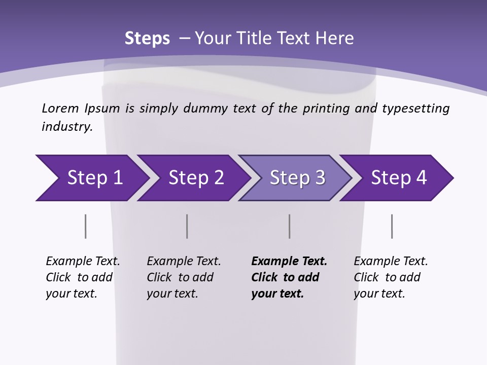 Products Bottle Equipment PowerPoint Template