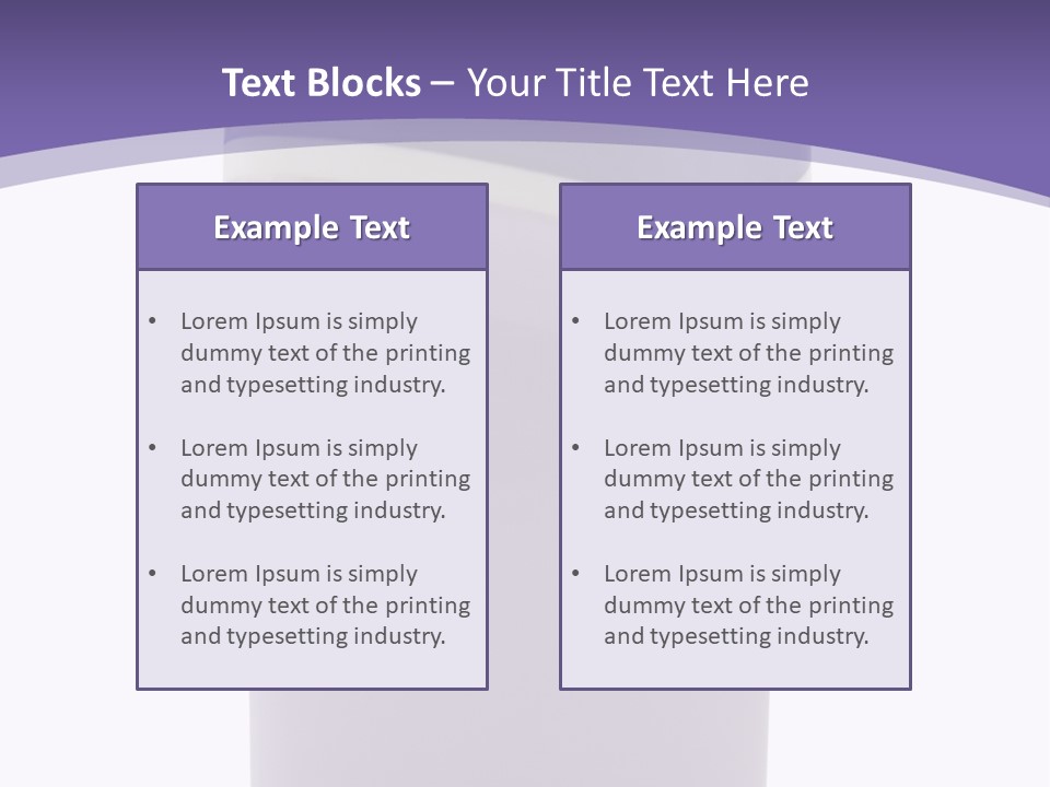 Products Bottle Equipment PowerPoint Template