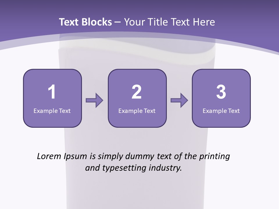 Products Bottle Equipment PowerPoint Template
