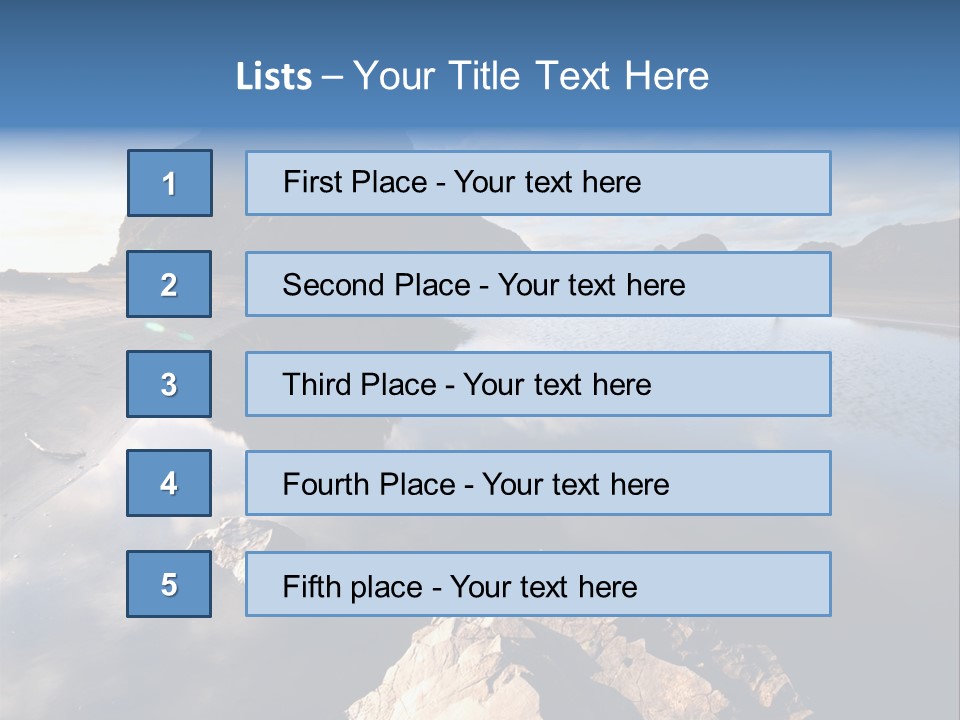 Trategy Humorou Chair PowerPoint Template