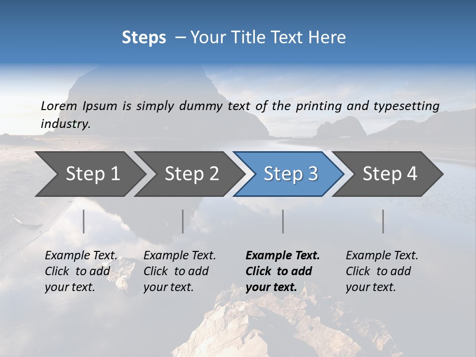 Trategy Humorou Chair PowerPoint Template
