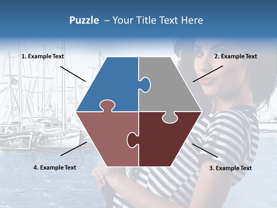 Yacht Lifestyle Sailor PowerPoint Template