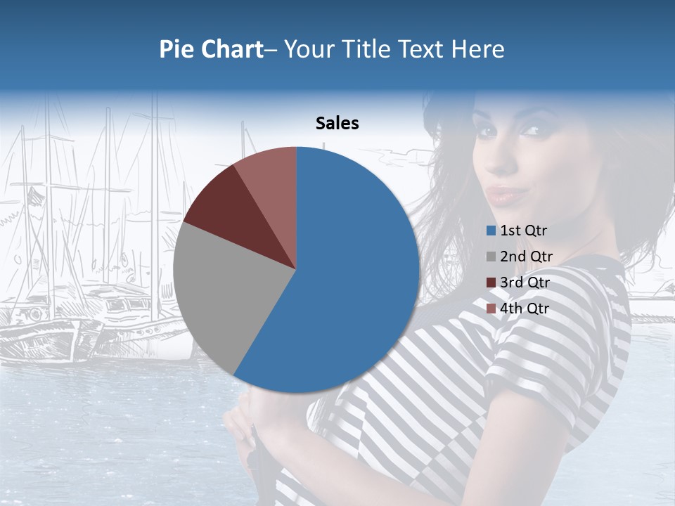 Yacht Lifestyle Sailor PowerPoint Template