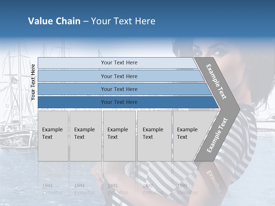 Yacht Lifestyle Sailor PowerPoint Template