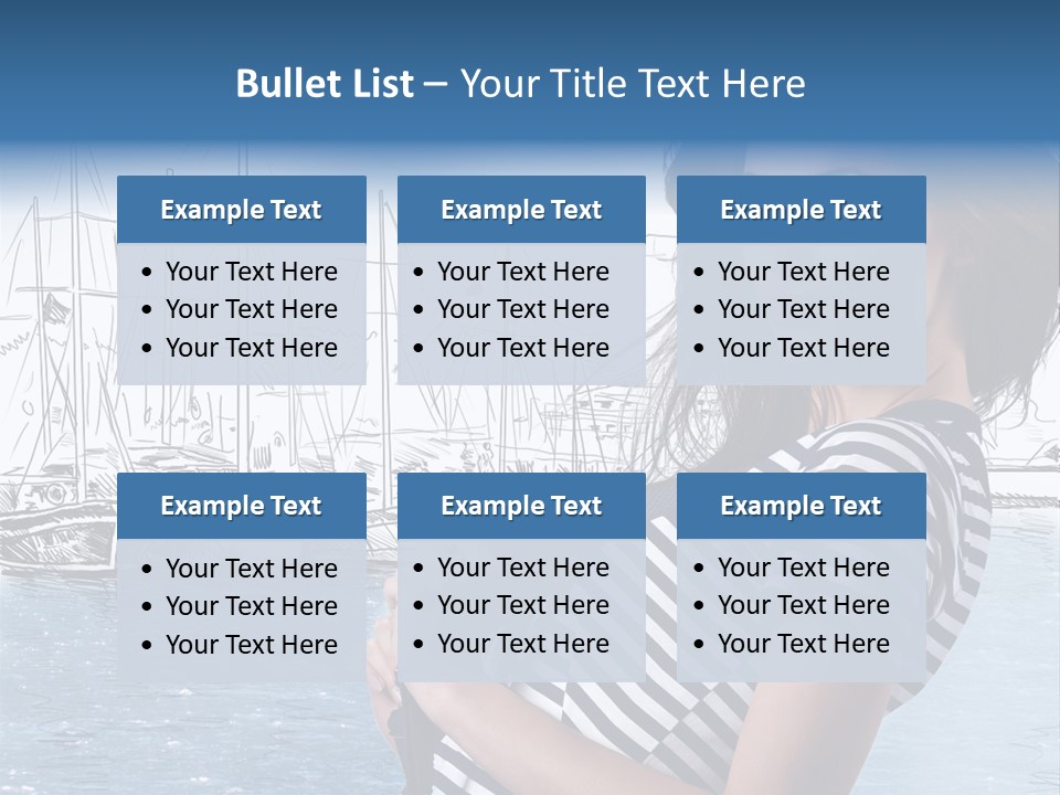 Yacht Lifestyle Sailor PowerPoint Template