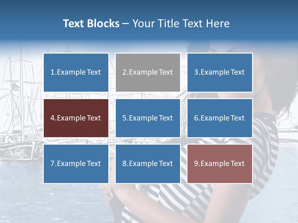 Yacht Lifestyle Sailor PowerPoint Template