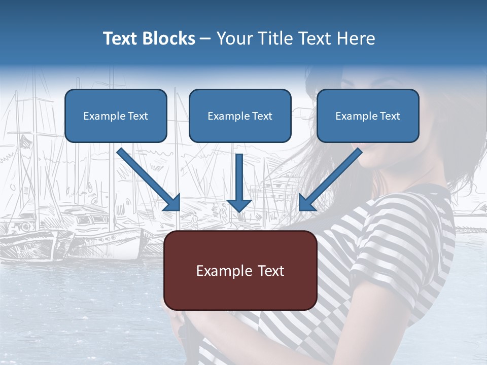 Yacht Lifestyle Sailor PowerPoint Template