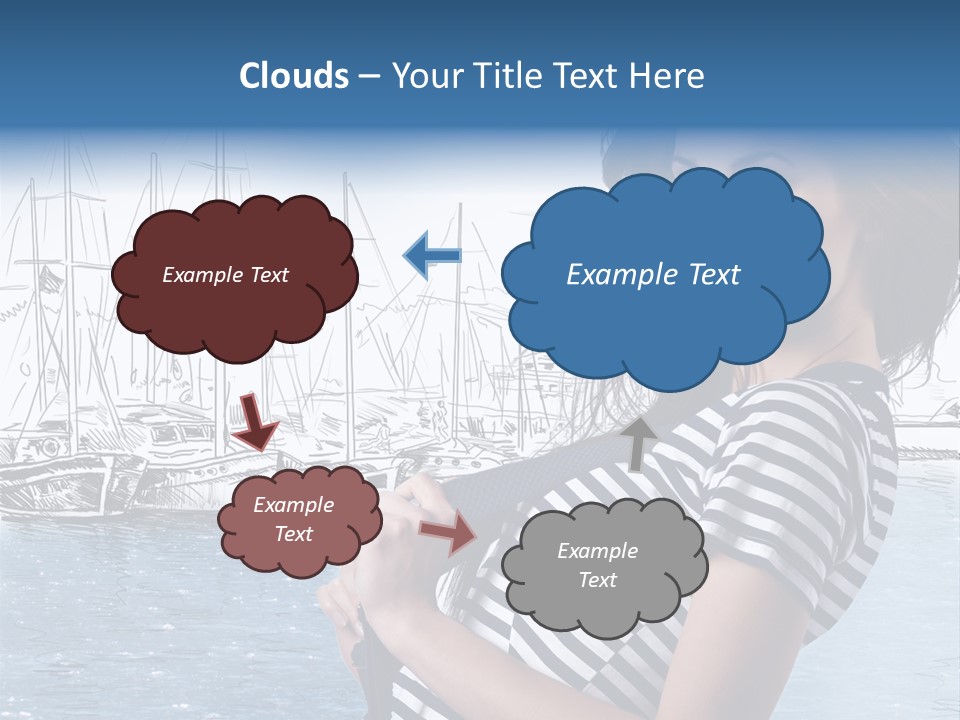 Yacht Lifestyle Sailor PowerPoint Template