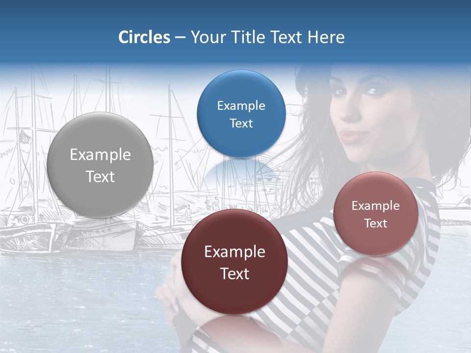 Yacht Lifestyle Sailor PowerPoint Template