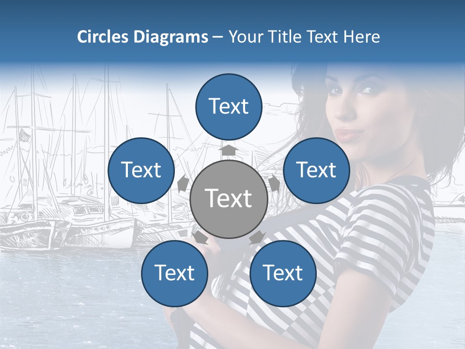 Yacht Lifestyle Sailor PowerPoint Template