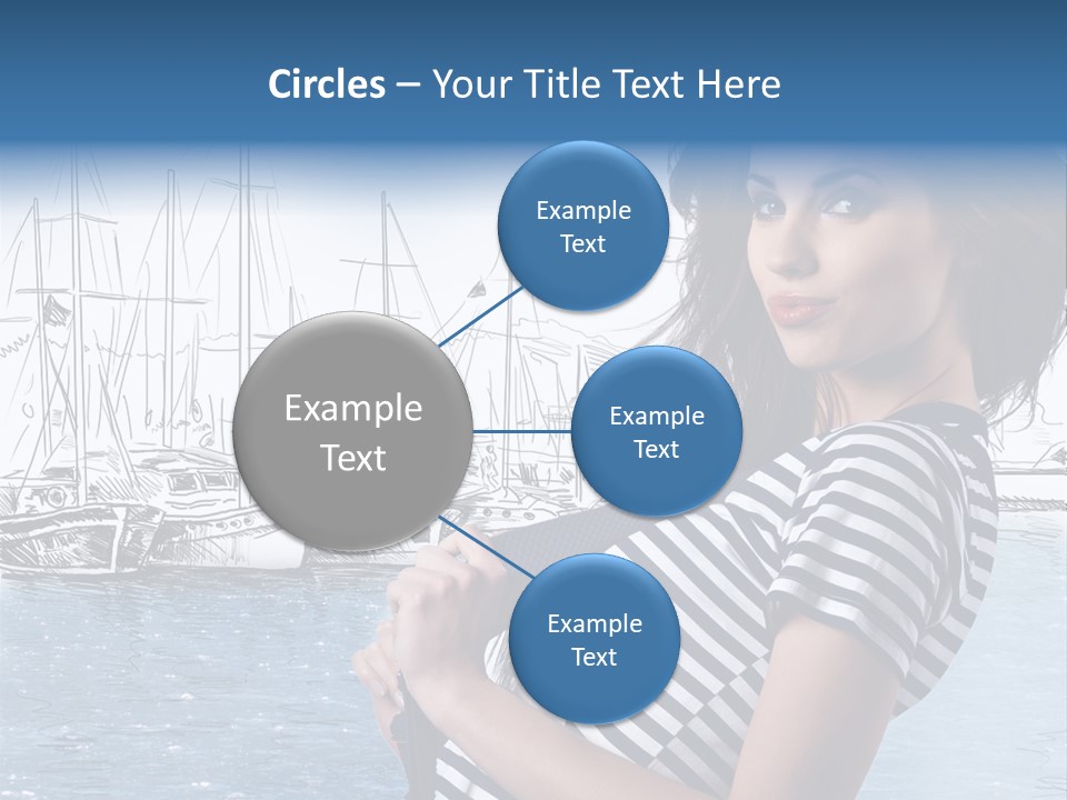 Yacht Lifestyle Sailor PowerPoint Template