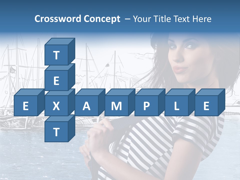 Yacht Lifestyle Sailor PowerPoint Template