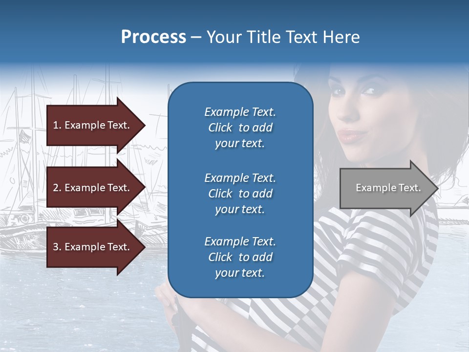 Yacht Lifestyle Sailor PowerPoint Template