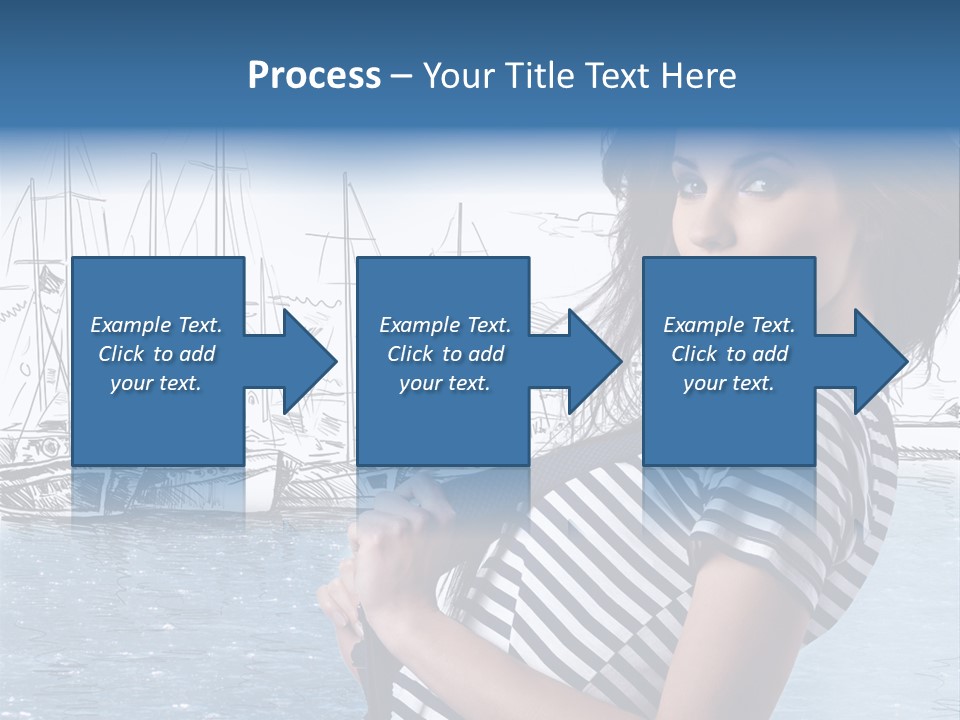 Yacht Lifestyle Sailor PowerPoint Template