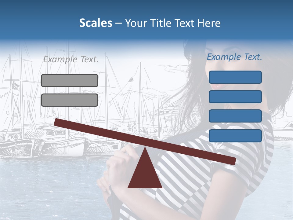 Yacht Lifestyle Sailor PowerPoint Template