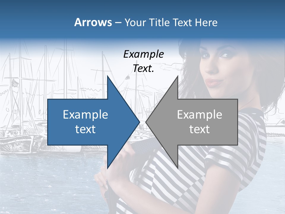 Yacht Lifestyle Sailor PowerPoint Template