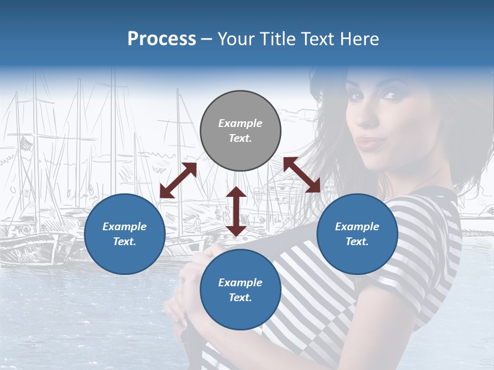 Yacht Lifestyle Sailor PowerPoint Template