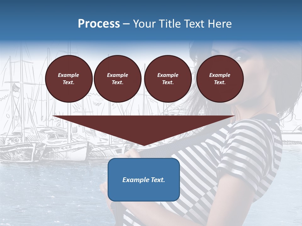 Yacht Lifestyle Sailor PowerPoint Template