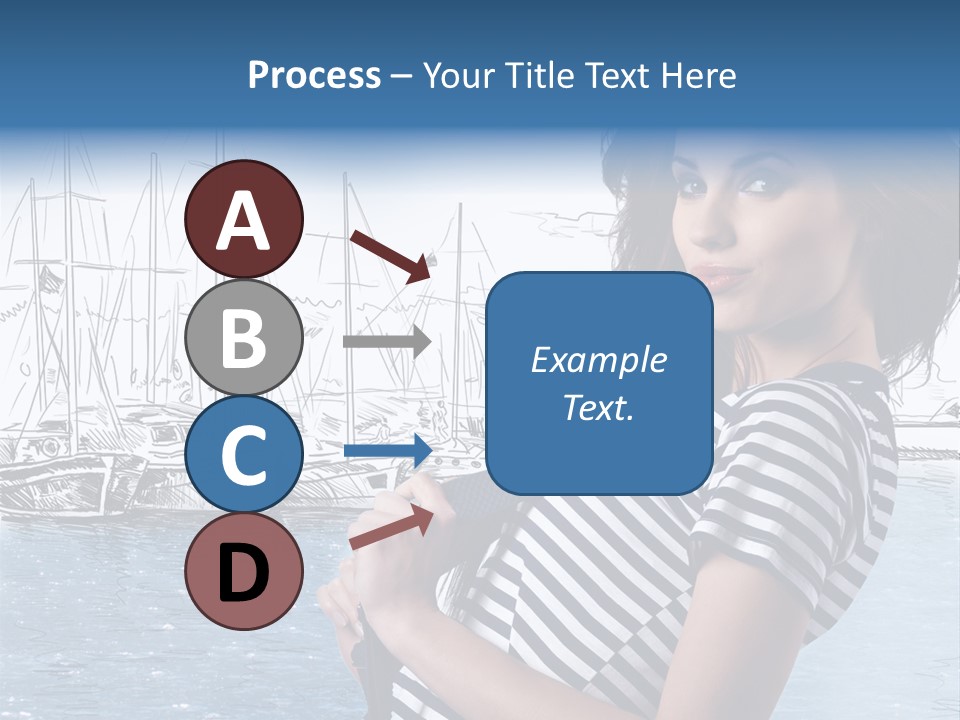 Yacht Lifestyle Sailor PowerPoint Template