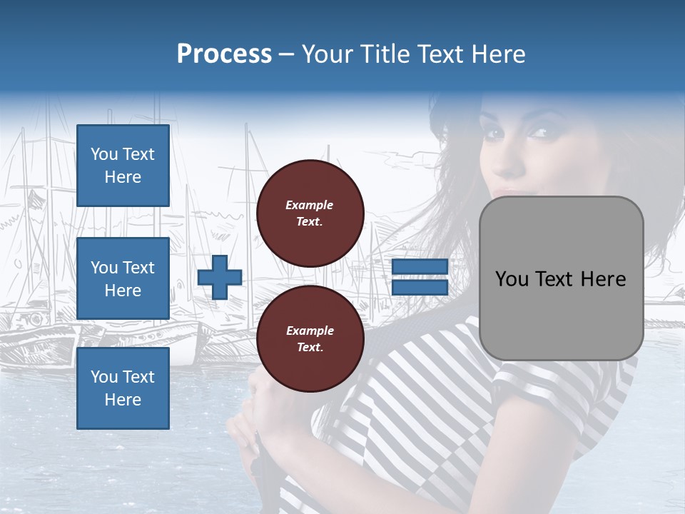 Yacht Lifestyle Sailor PowerPoint Template