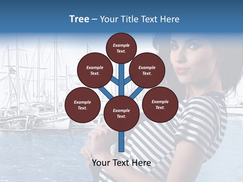 Yacht Lifestyle Sailor PowerPoint Template