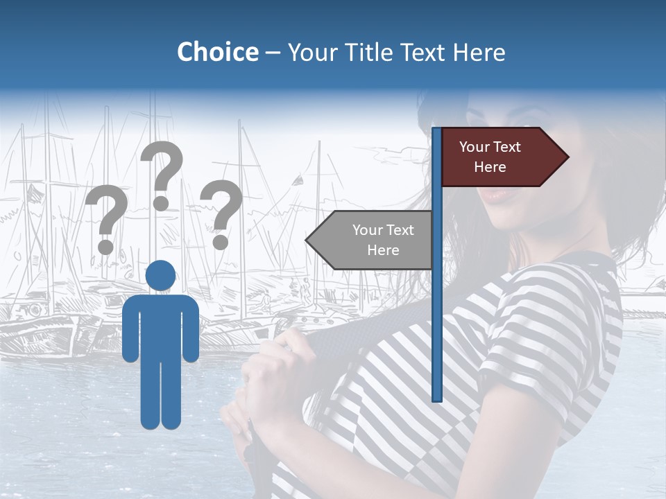 Yacht Lifestyle Sailor PowerPoint Template