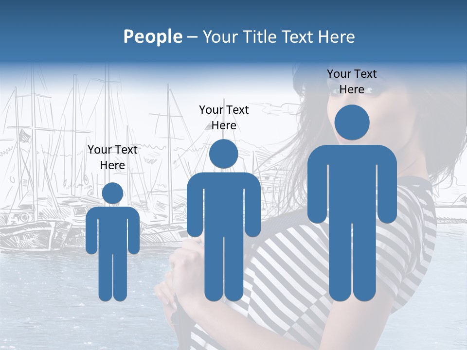 Yacht Lifestyle Sailor PowerPoint Template