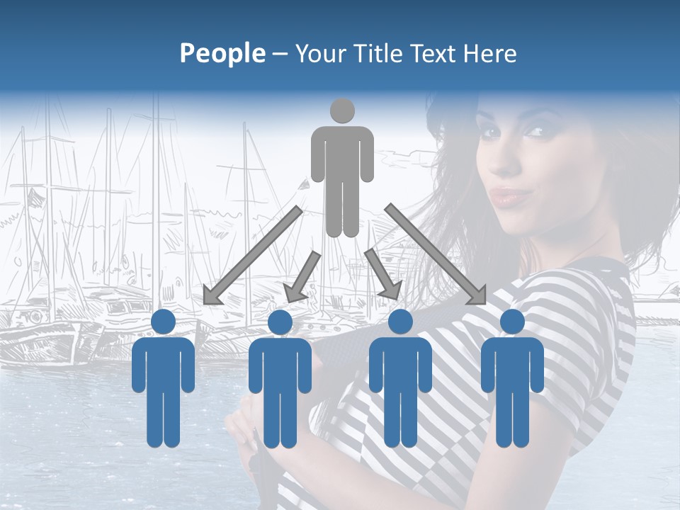 Yacht Lifestyle Sailor PowerPoint Template