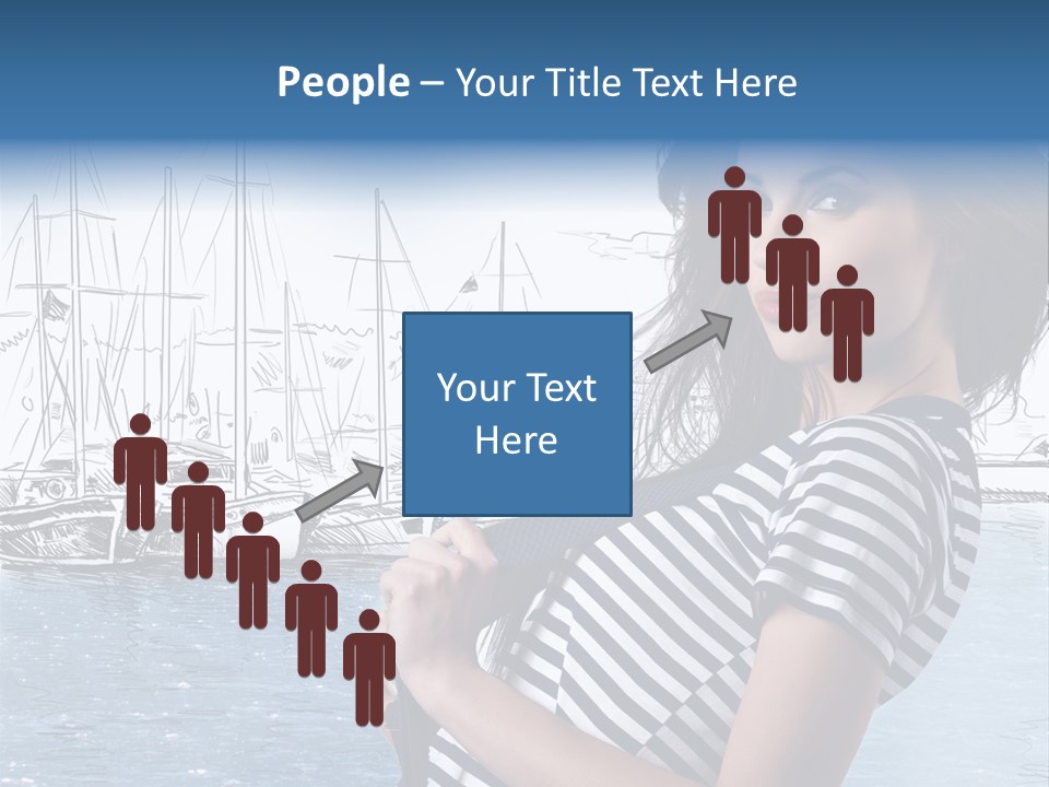 Yacht Lifestyle Sailor PowerPoint Template