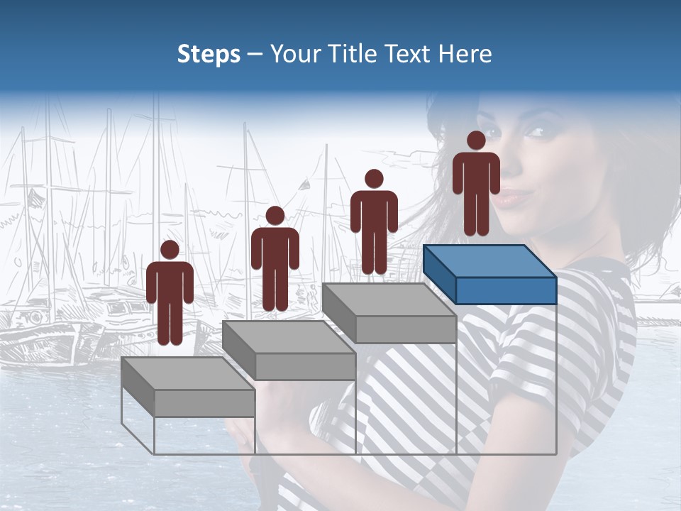 Yacht Lifestyle Sailor PowerPoint Template